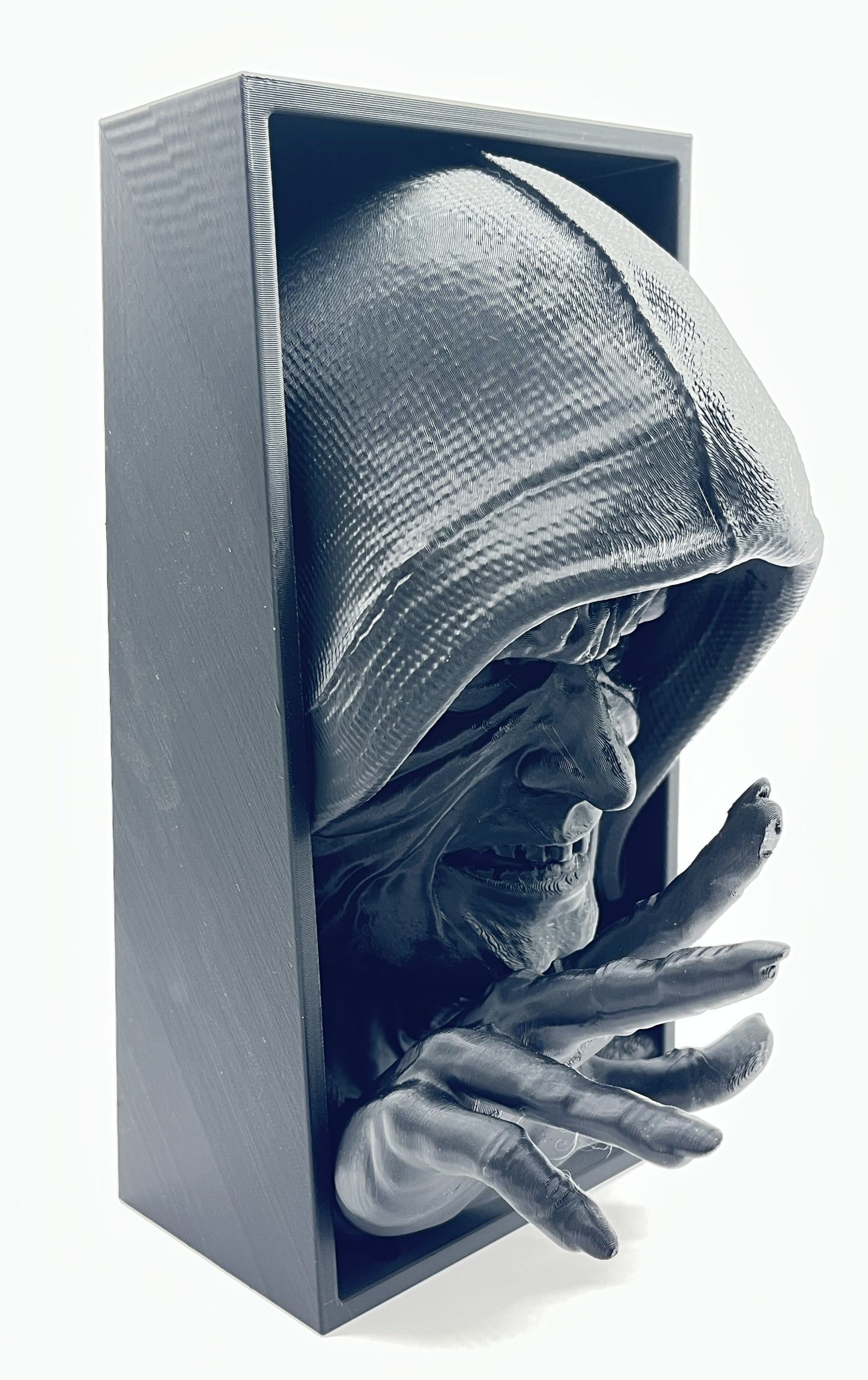 Reaching Hooded Horror — Fan Art Shadow Box Bust
