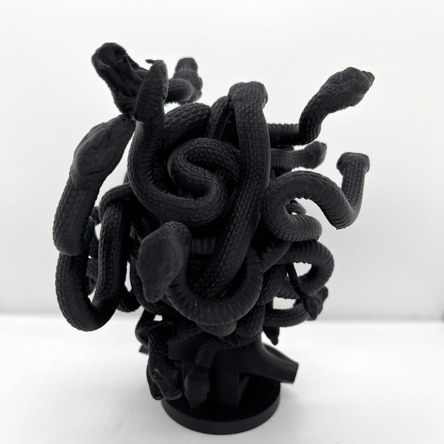 Medusa Sculpture Bust — Matte White or Black