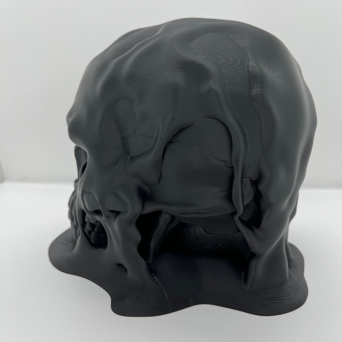 Melting Skull Sculpture — Halloween Edition