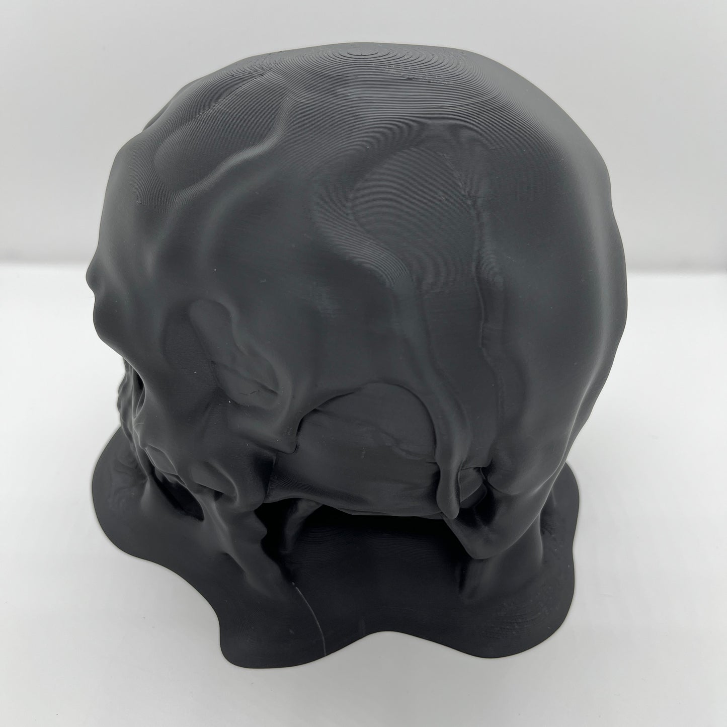 Melting Skull Sculpture — Halloween Edition