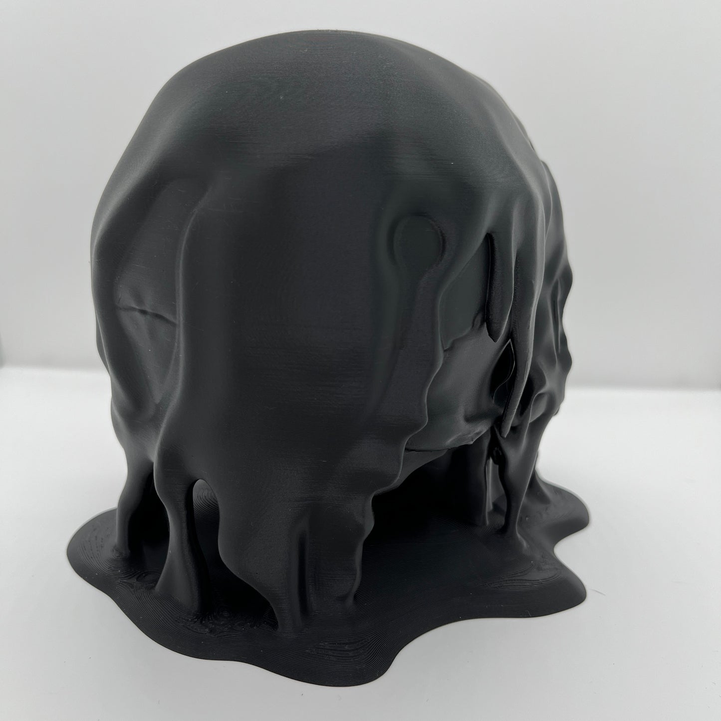 Melting Skull Sculpture — Halloween Edition