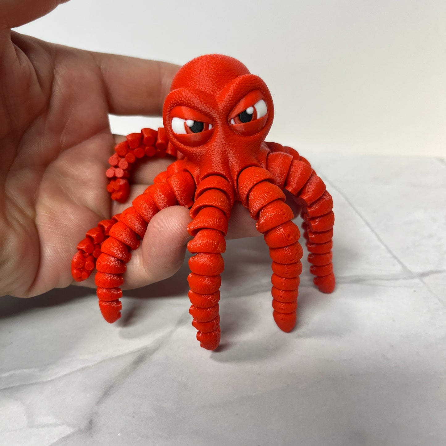 Flexi Angry Octopus — Red or Magenta