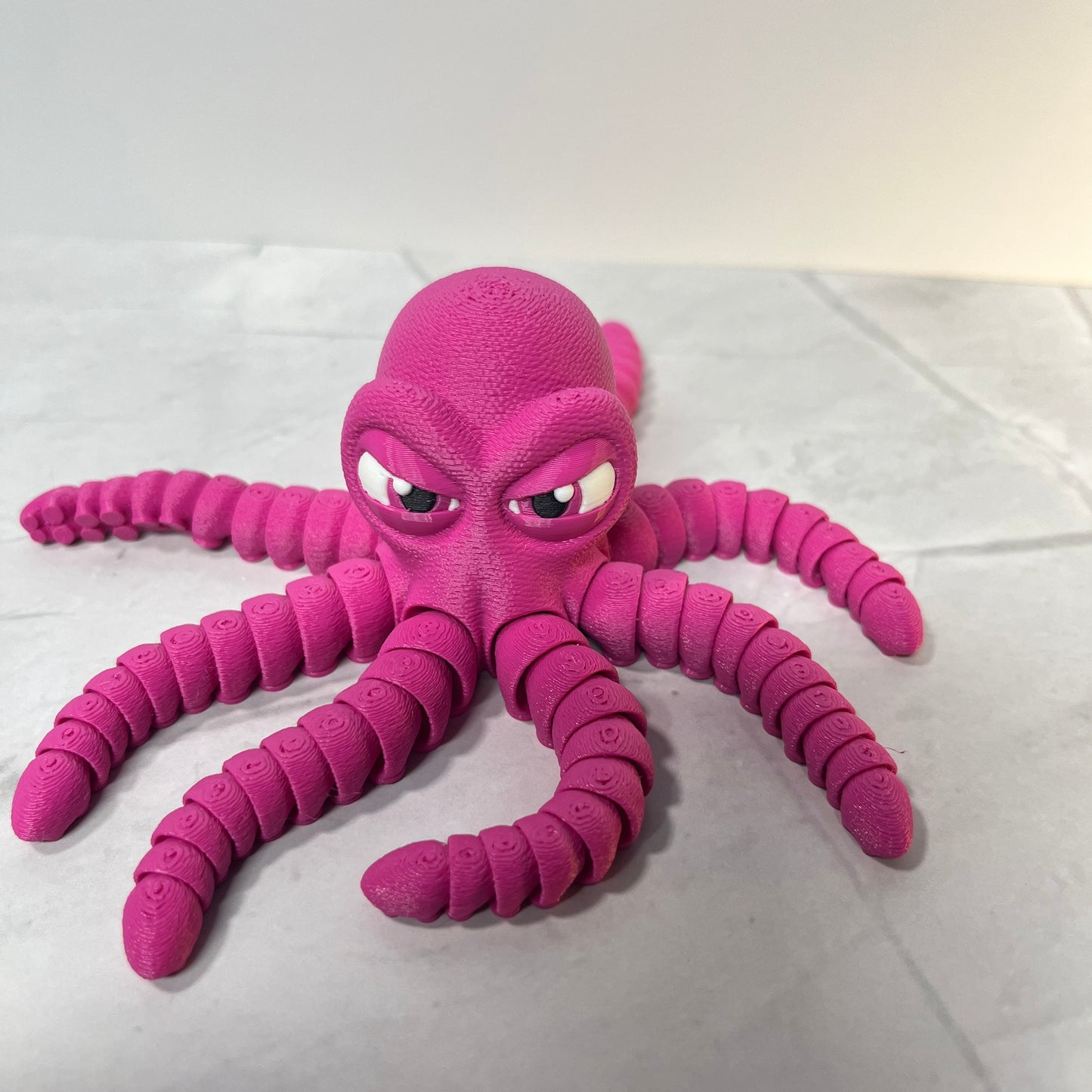 Flexi Angry Octopus — Red or Magenta