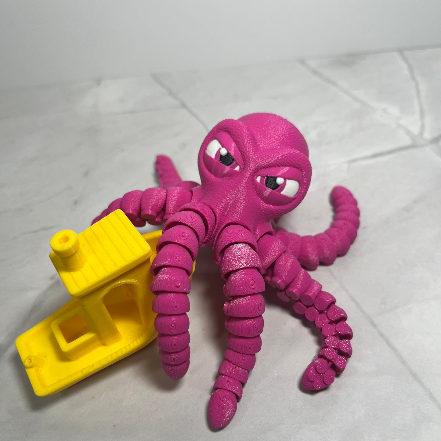 Flexi Angry Octopus — Red or Magenta