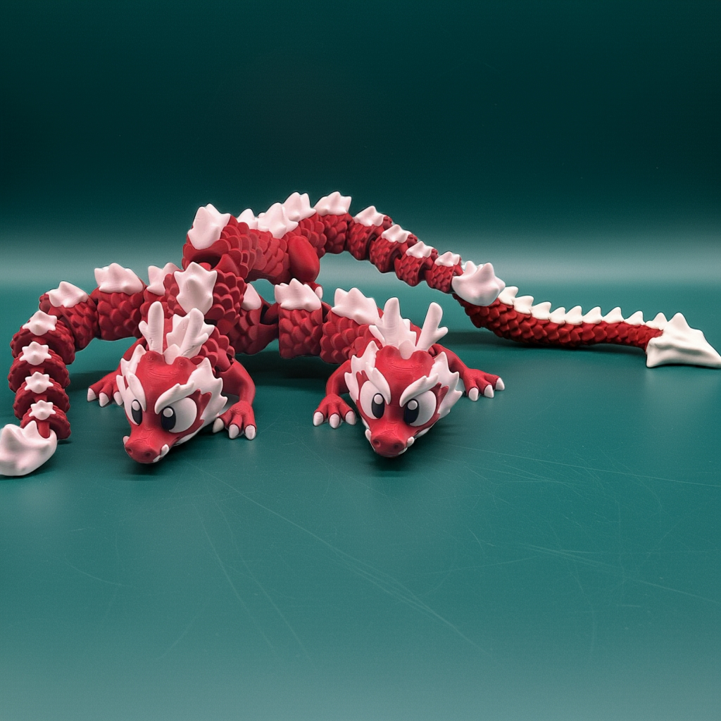 18.5" Cute Dragon Articulated – Flexible & Fantasy