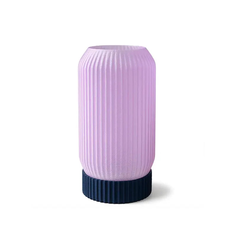 Ribbed Astraea Table Lamp – Modern Bedside Light with Soft Ambient Glow