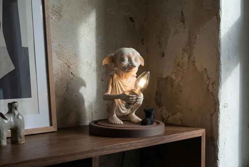 Fantasy Guardian Table Lamp – Magical Creature Desk Light