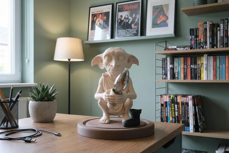 Fantasy Guardian Table Lamp – Magical Creature Desk Light