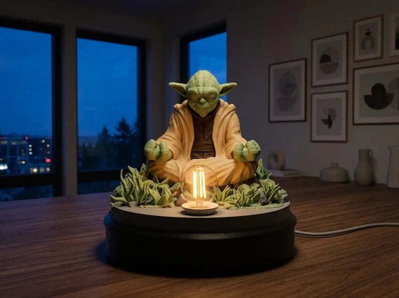 Yoda Jedi Master Table Lamp – Fantasy Desk Lamp