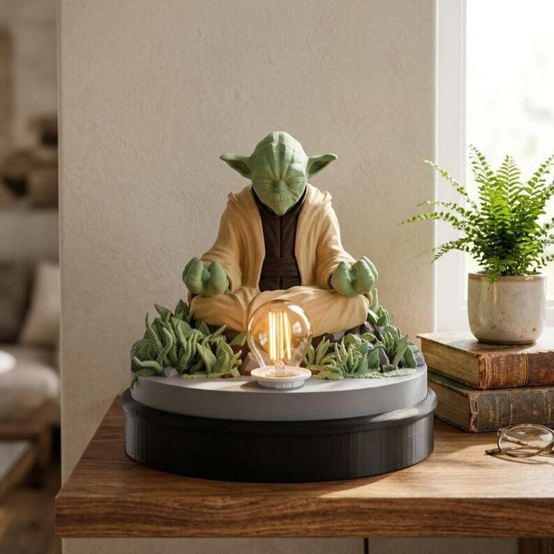 Yoda Jedi Master Table Lamp – Fantasy Desk Lamp