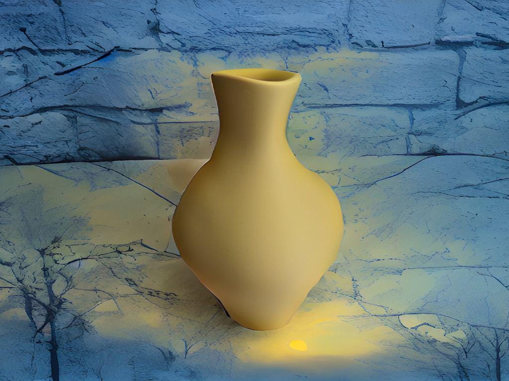 Graceful Curva Vase: Elevate Your Space