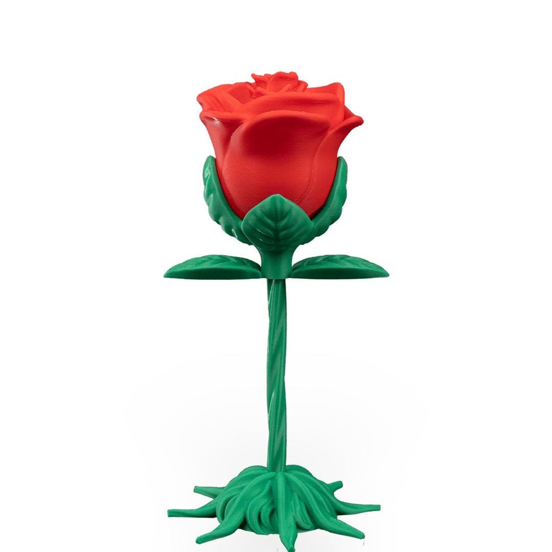 Endless Bloom Rose - Unique 3D Printed Flower