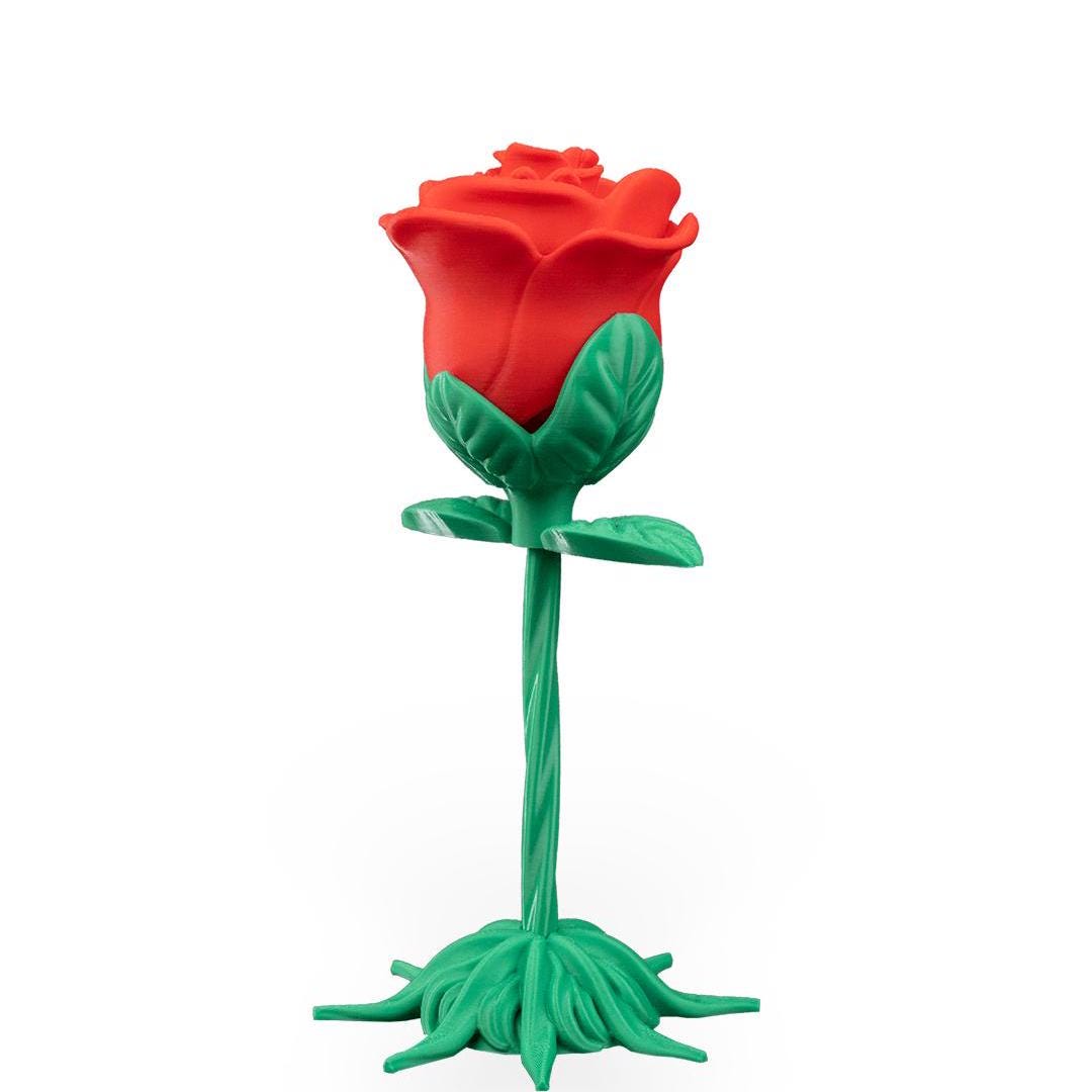 Endless Bloom Rose - Unique 3D Printed Flower