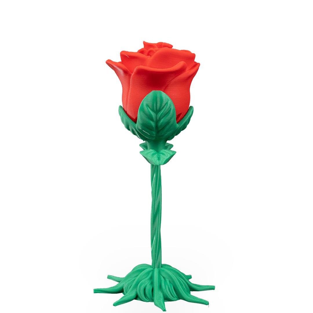 Endless Bloom Rose - Unique 3D Printed Flower