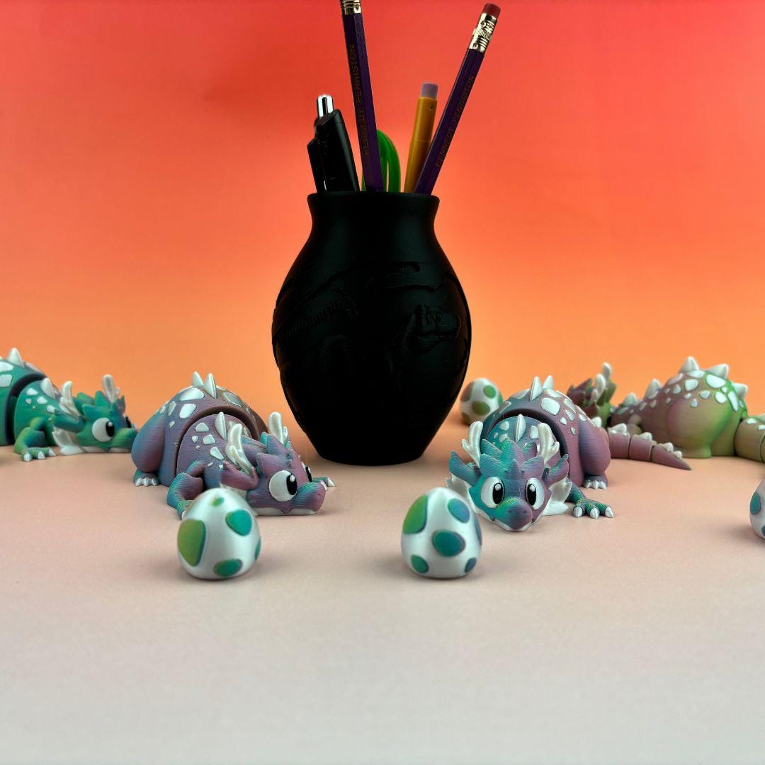 Dragon Mother Protecting Her Egg Fidget Toy