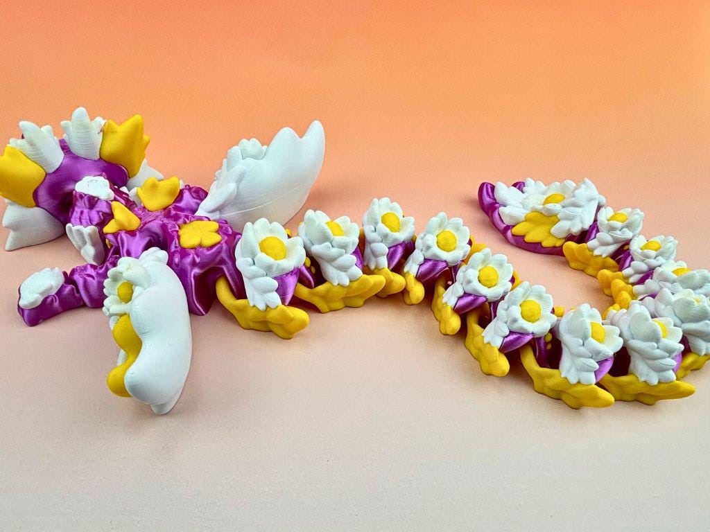 20" Kosha Flower Dragon Articulating