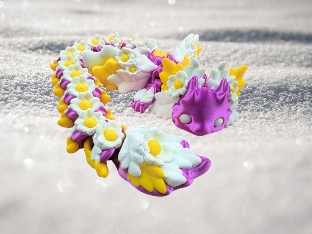 20" Kosha Flower Dragon Articulating