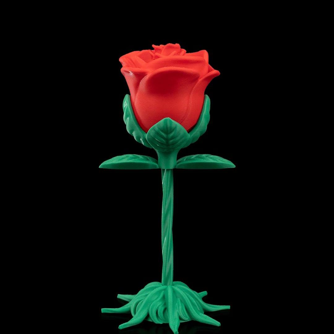 Endless Bloom Rose - Unique 3D Printed Flower