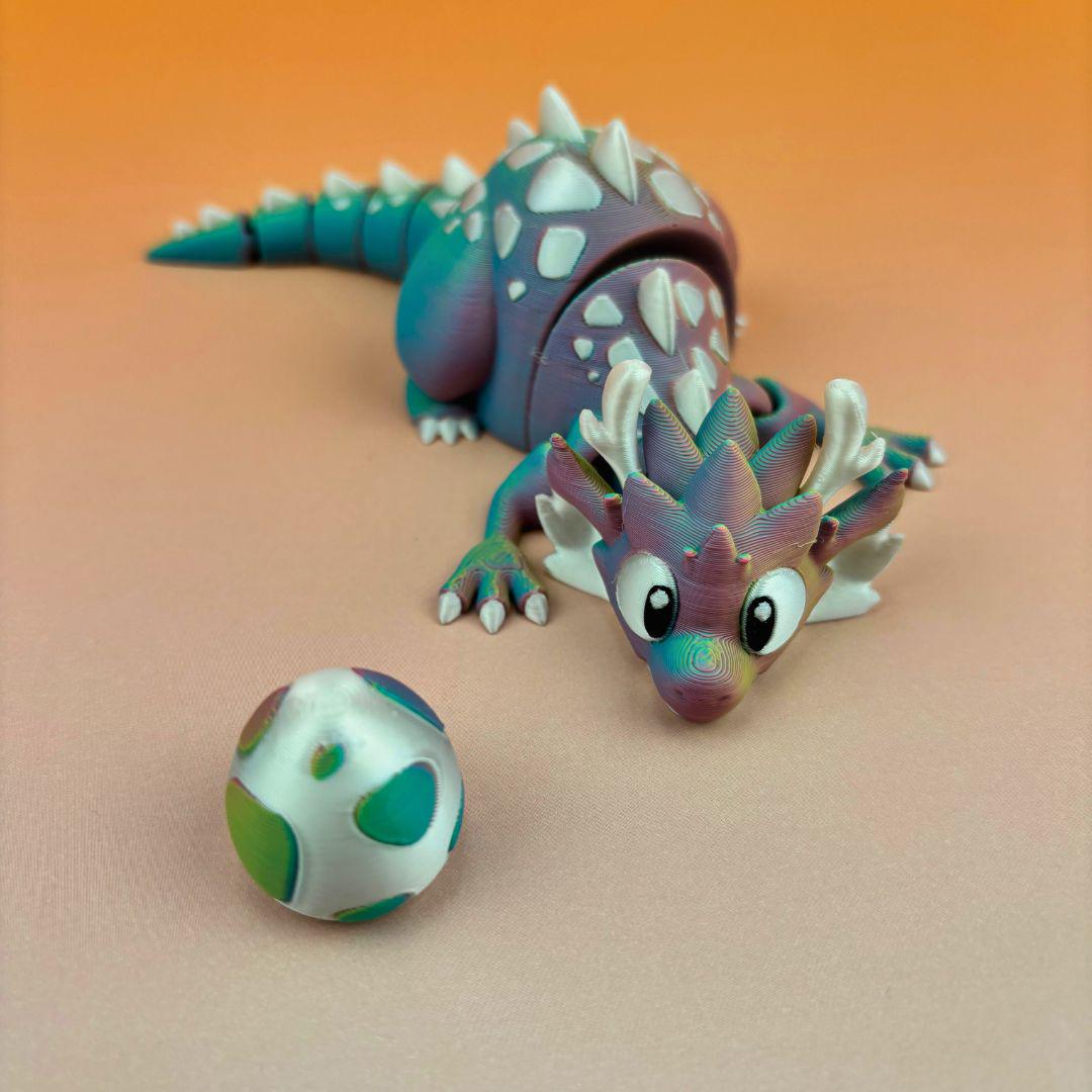 Dragon Mother Protecting Her Egg Fidget Toy