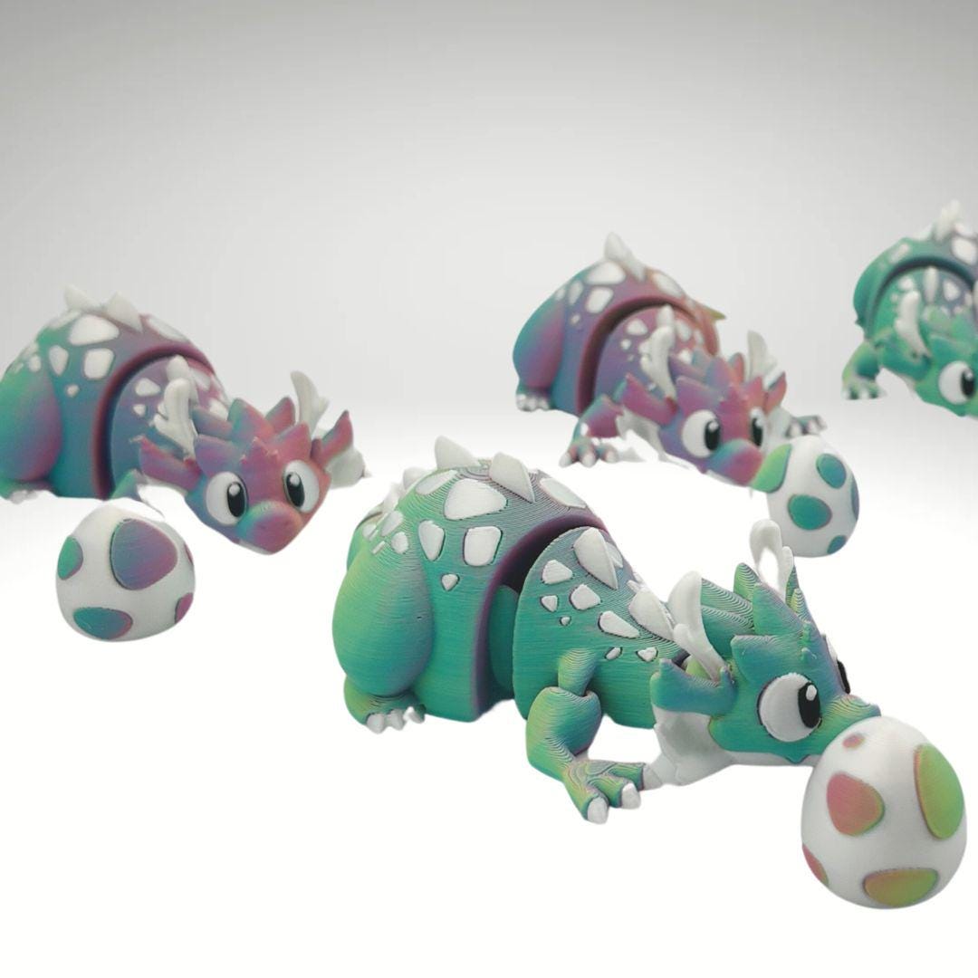 Dragon Mother Protecting Her Egg Fidget Toy