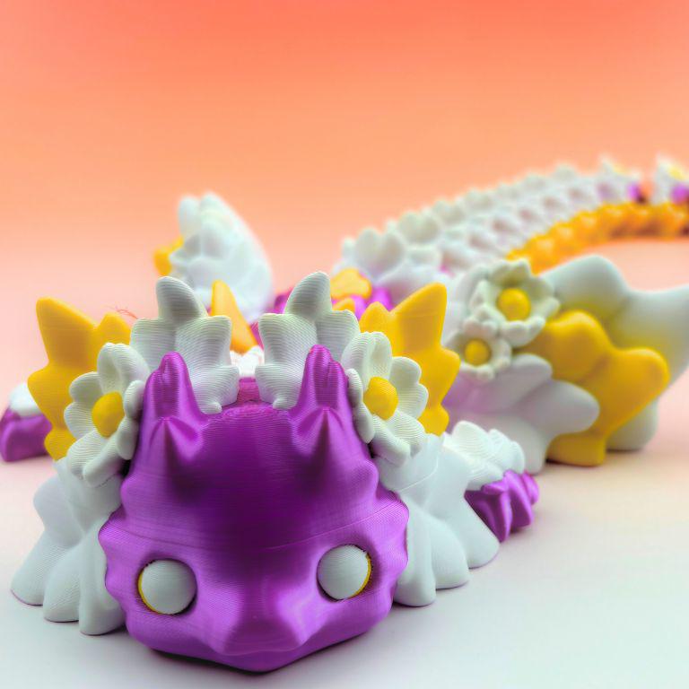20" Kosha Flower Dragon Articulating