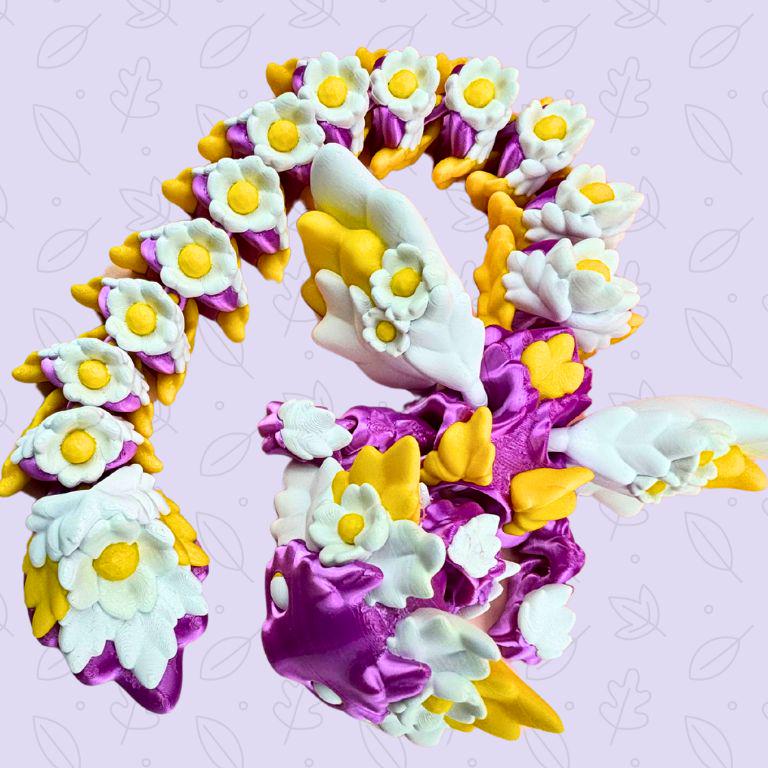 20" Kosha Flower Dragon Articulating