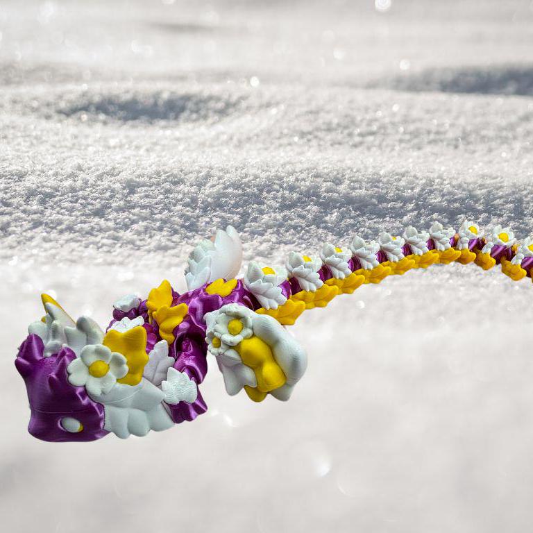 20" Kosha Flower Dragon Articulating